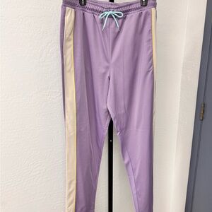 NWOT SPIRIT JERSEY Lavender Track Pants